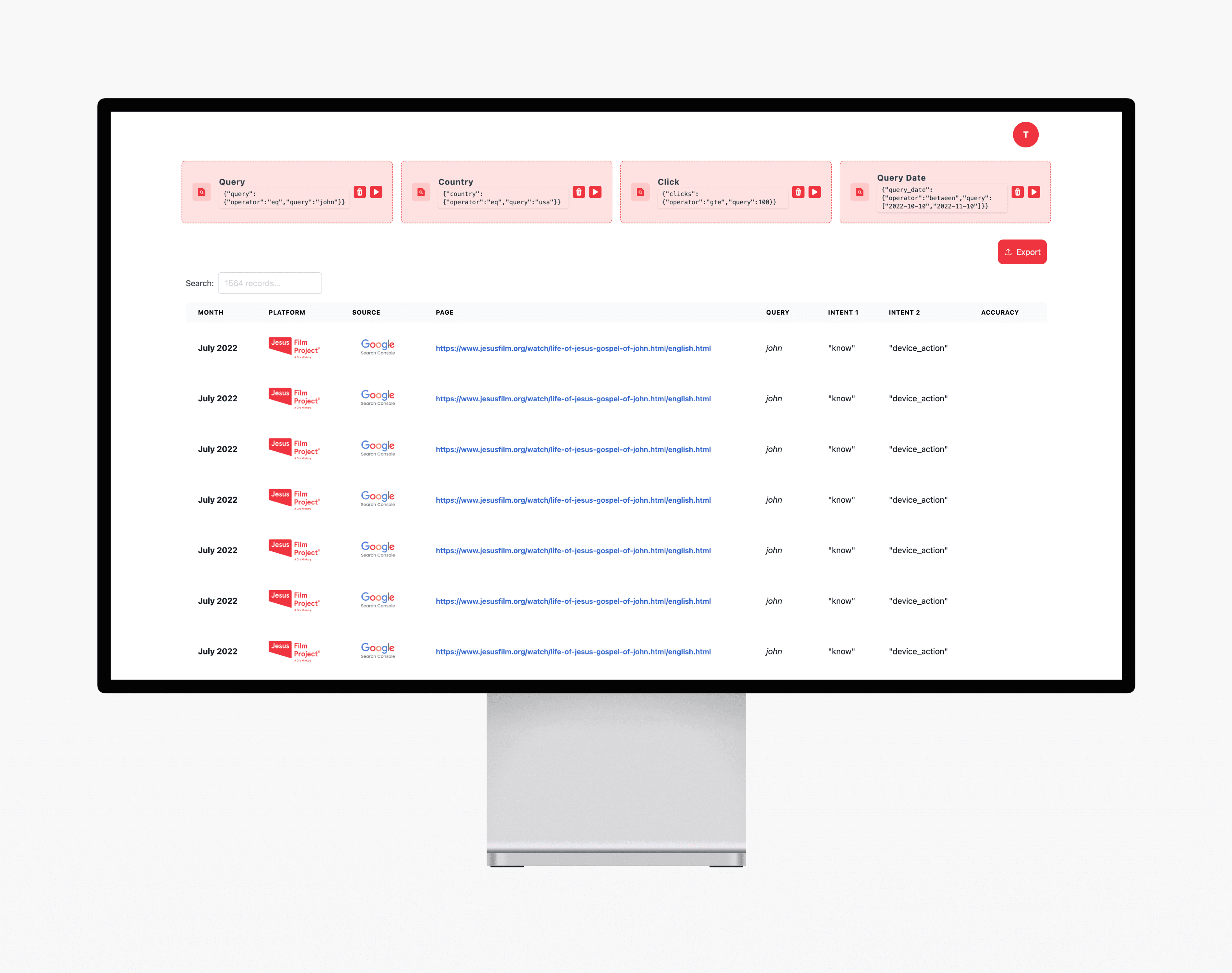 JFQIM Analytics Frontend