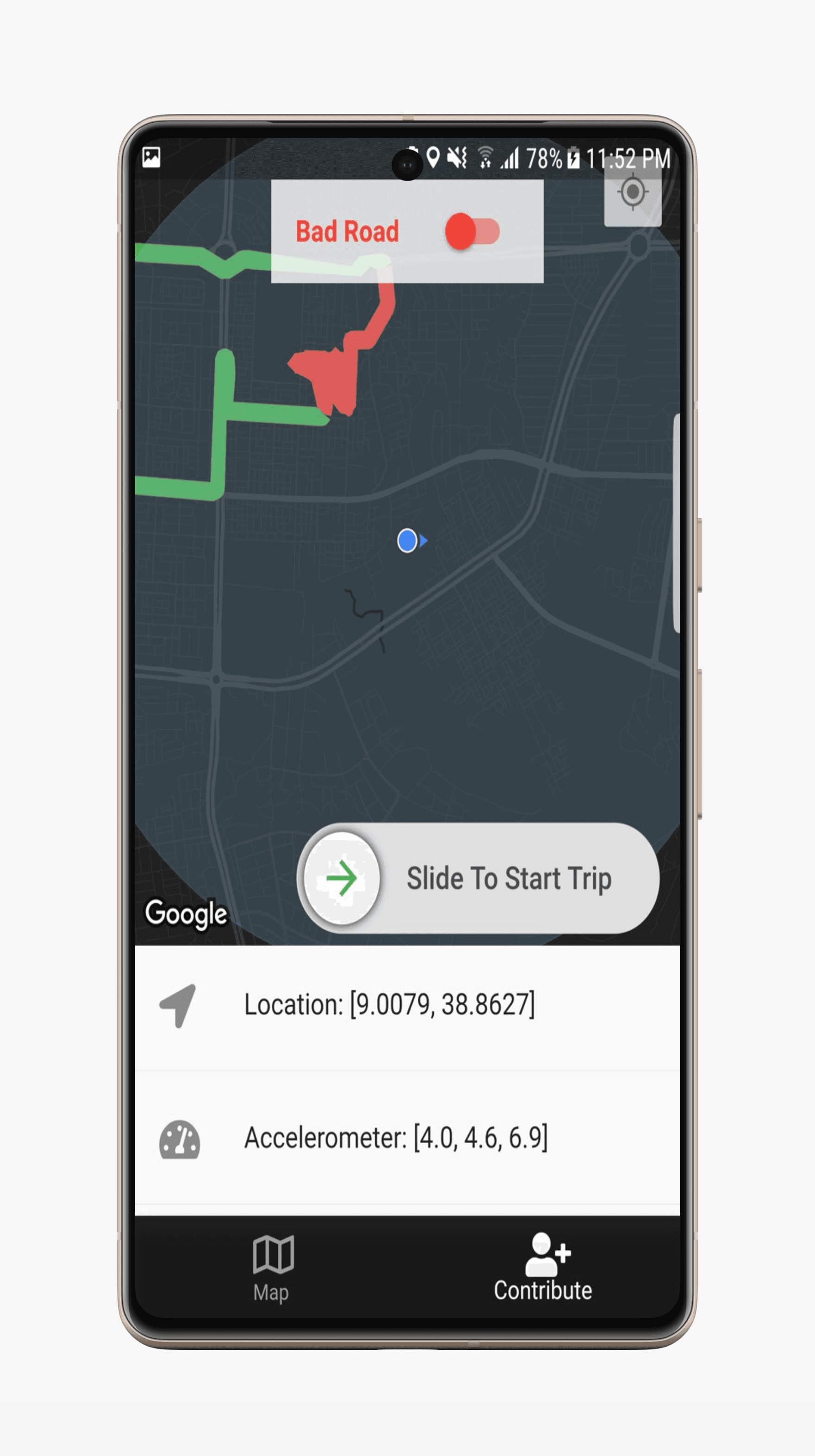 Road Defect Detection (Sensor)